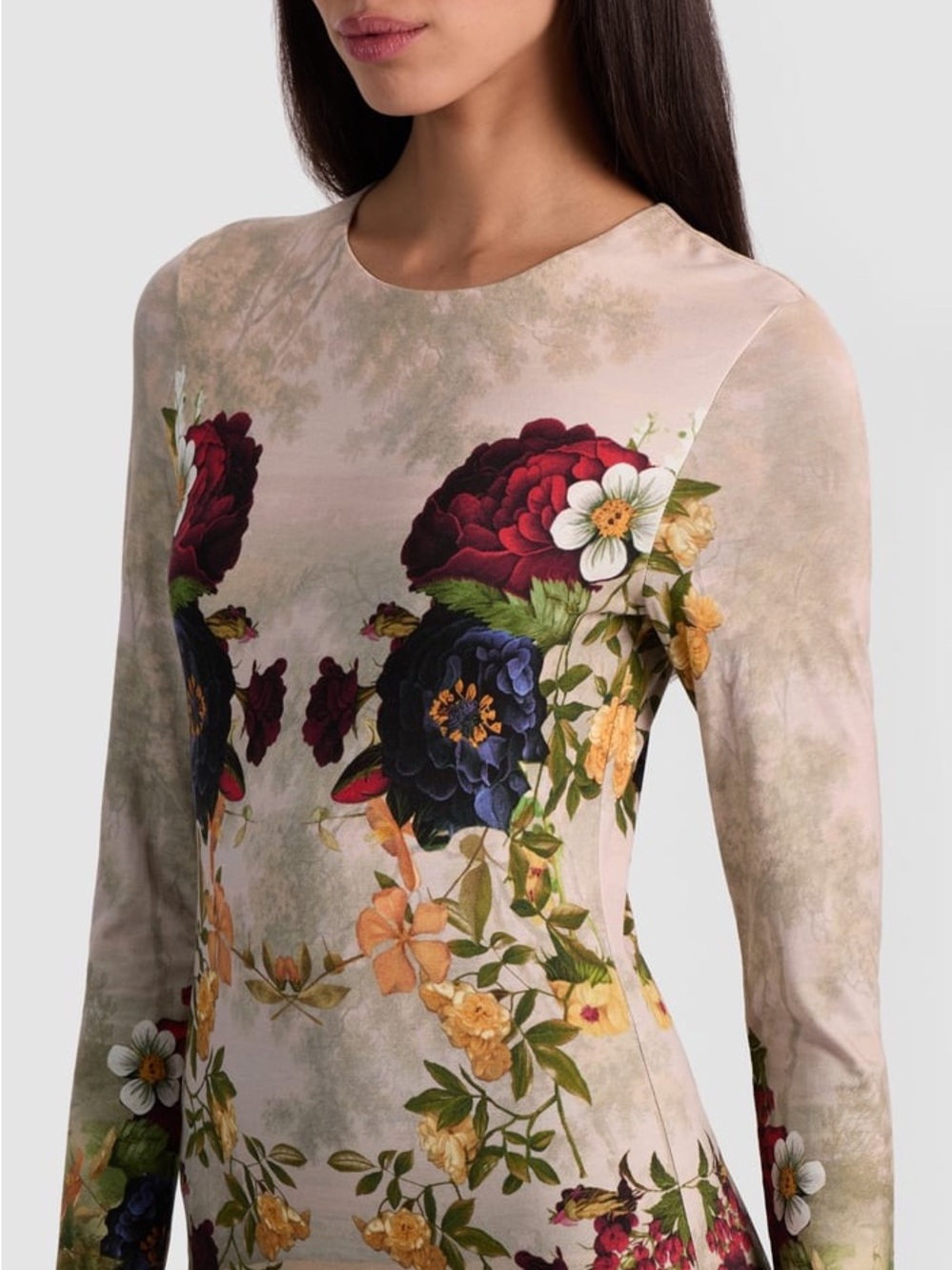 ALICE + OLIVIA  DELORA MAXI DRESS SIZE 6 - Picture 6 of 9